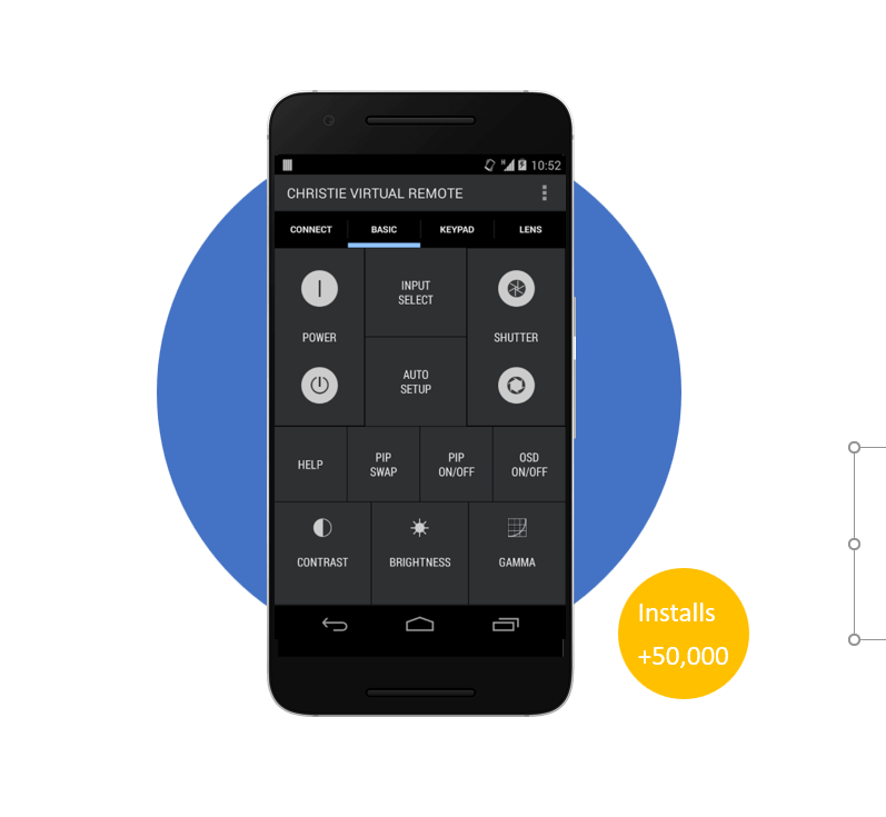 Christie Virtual Remote (3DLP)